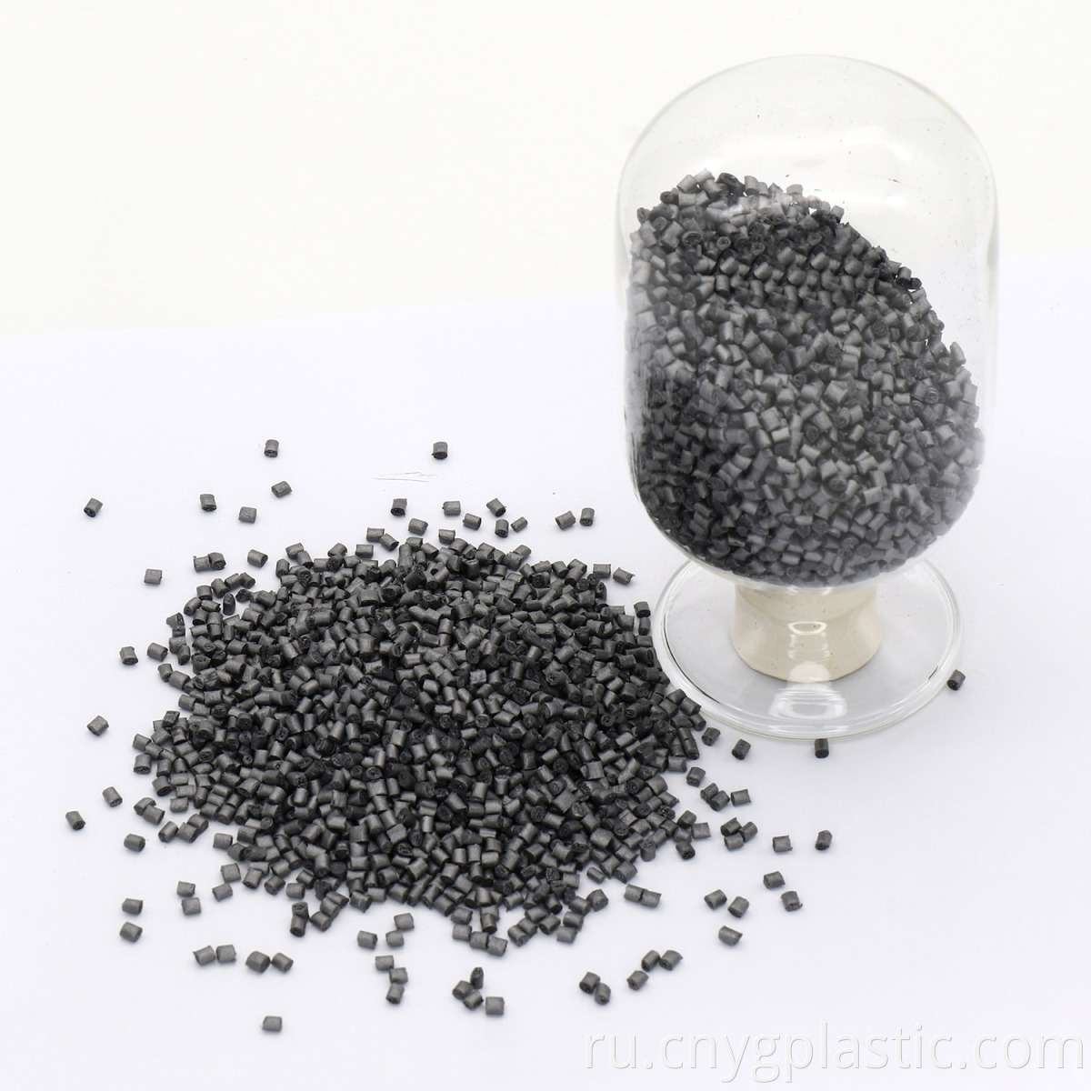 HDPE plastic particles